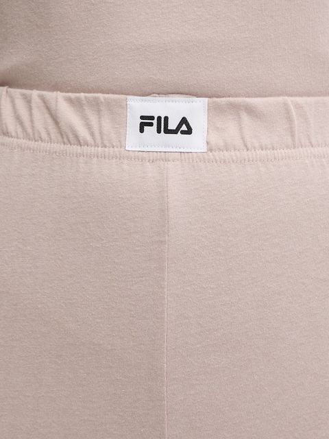 Fila piżama bawełniana damska kolor beżowy bawełniana FPW4218