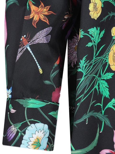 Gucci floral-print shirt - Black