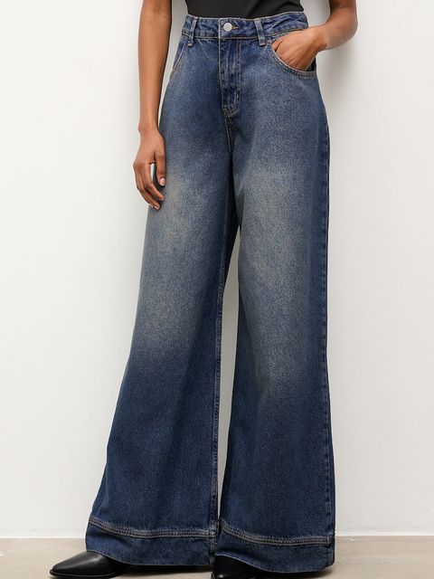 Answear.LAB jeansy damskie kolor niebieski - zdjęcie produktu nr 1