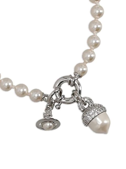 Vivienne Westwood Lucille bracelet - Silver - zdjęcie produktu nr 2