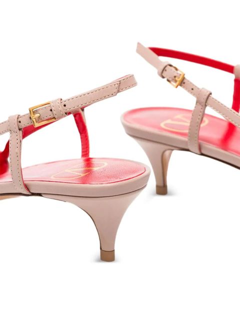 Valentino Garavani VLogo Signature slingback pumps - Neutrals