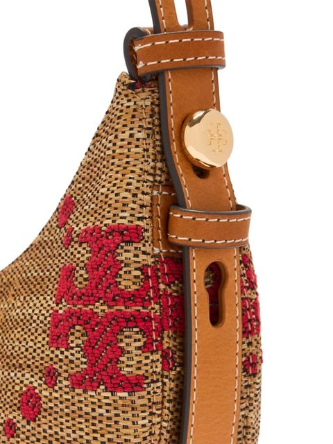 Tory Burch Romy woven shoulder bag - Neutrals