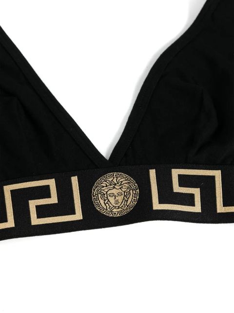 Versace Greca Border triangle bra - Black - zdjęcie produktu nr 2