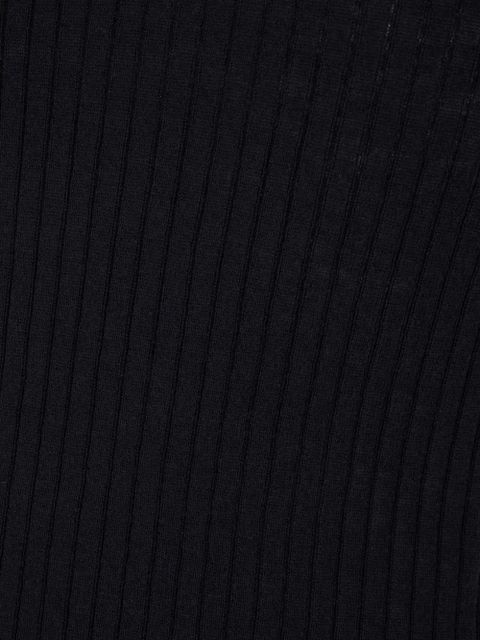 Max Mara ribbed turtleneck T-shirt - Blue - zdjęcie produktu nr 2