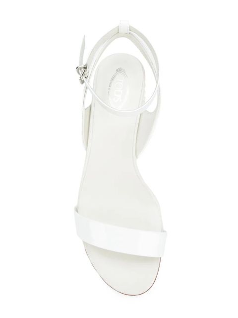 Tod's stud detail block-heel sandals - White - zdjęcie produktu nr 2