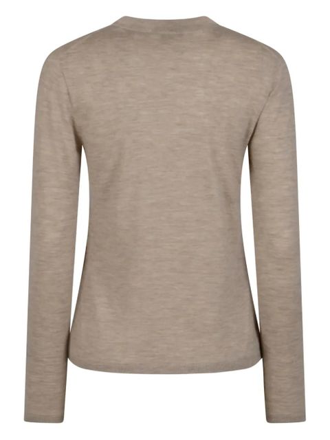 Max Mara crew-neck sweater - Neutrals - zdjęcie produktu nr 2