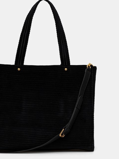 Juicy Couture torebka Iris Velvet kolor czarny BIJIR8942WC9