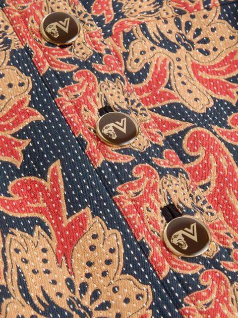 Valentino Garavani Apres L'Hiver jacquard jacket - Blue