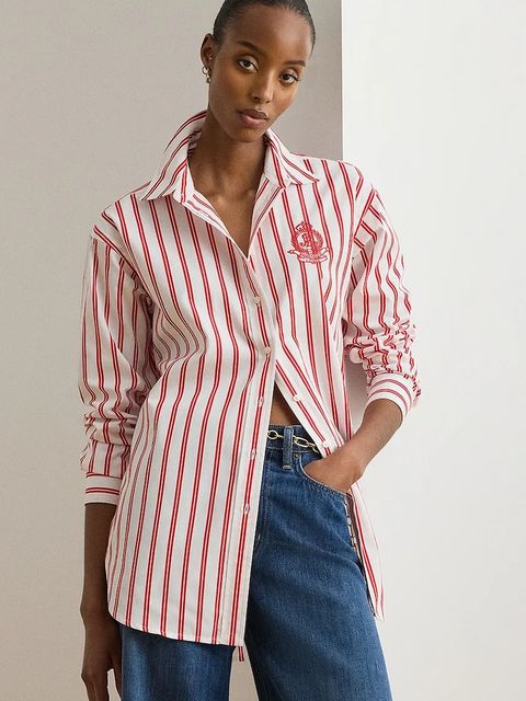 Lauren Ralph Lauren koszula damska bawełniana - zdjęcie produktu nr 2