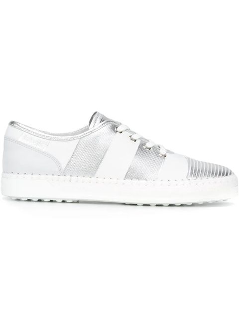 Tod's striped sneakers - White - zdjęcie produktu nr 1