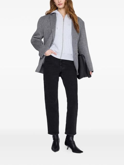 ANINE BING Casper zip-up hoodie - Grey - zdjęcie produktu nr 2