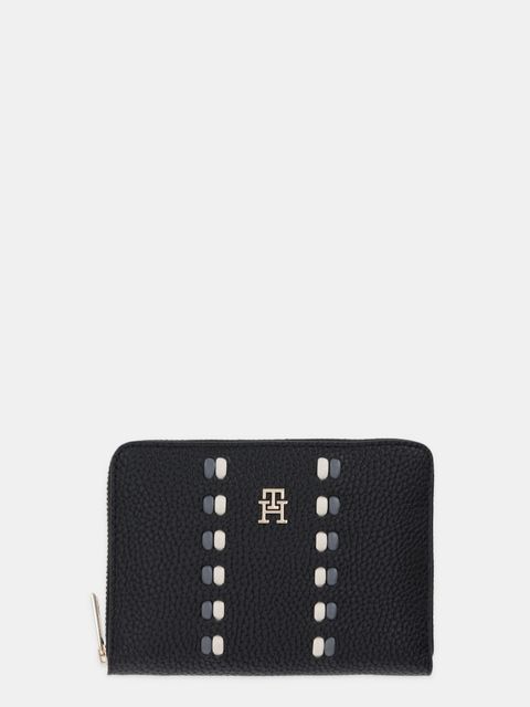 Tommy Hilfiger portfel damski kolor czarny AW0AW18132 - zdjęcie produktu nr 1