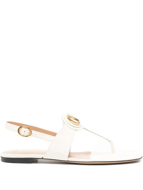 Valentino Garavani VLogo Signature slingback sandals - White - zdjęcie produktu nr 1
