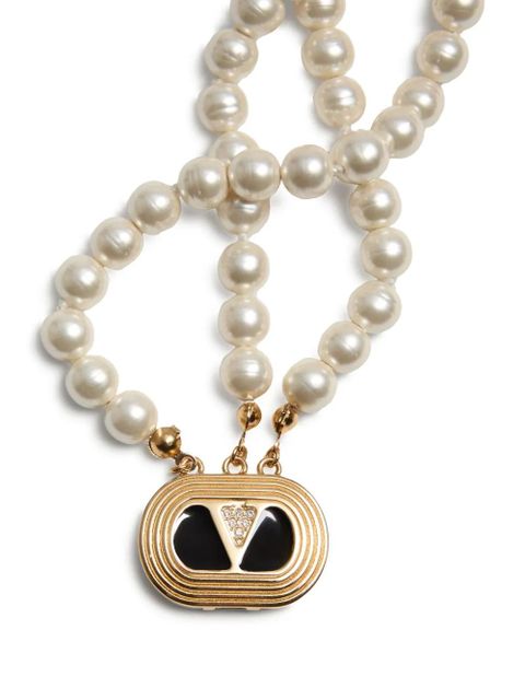 Valentino Garavani oval necklace - Gold