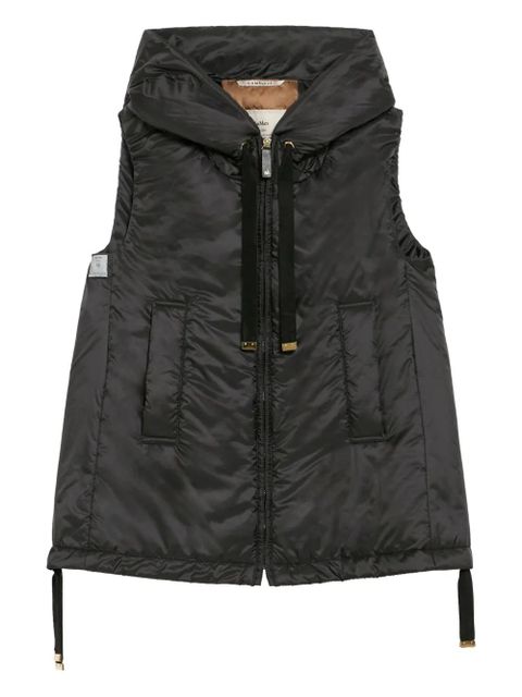 Max Mara hooded quilted gilet - Black - zdjęcie produktu nr 1