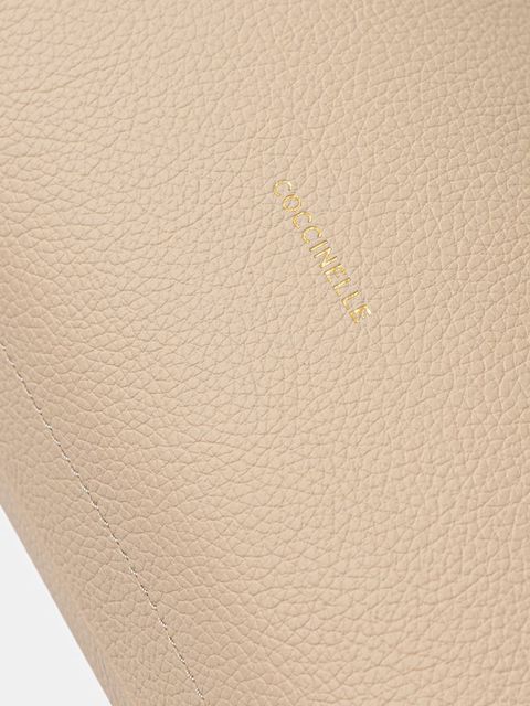 Coccinelle torebka skórzana BOHEME GRANA DOUBLE