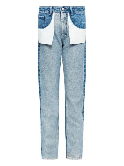 MM6 Maison Margiela inside-out seams jeans - Blue - zdjęcie produktu nr 1