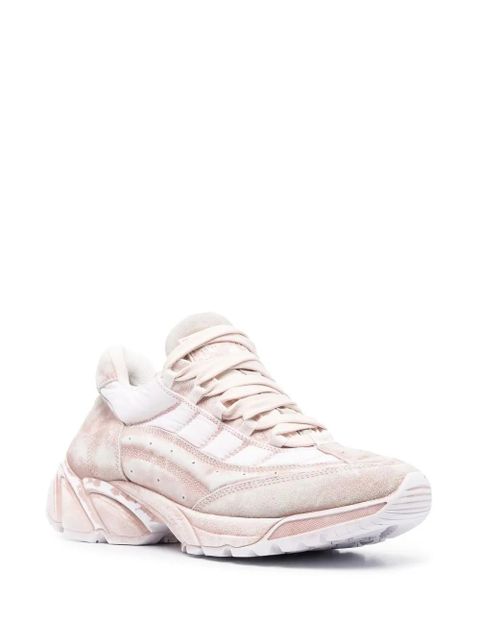 MM6 Maison Margiela panelled low-top sneakers - Pink