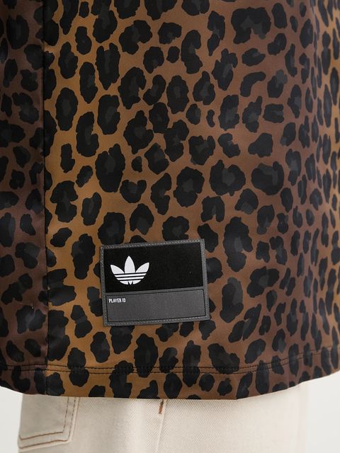 adidas Originals t-shirt STN FBALL damski kolor brązowy KA2671