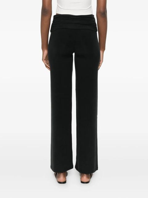 Aya Muse ruched trousers - Blue