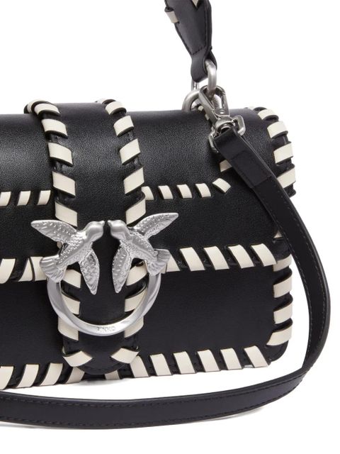 PINKO mini One Love crossbody bag - Black