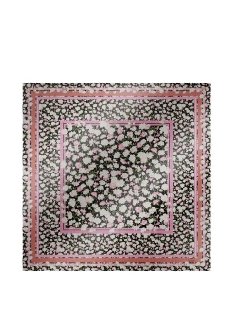 Weekend Max Mara floral patterned scarf - Black - zdjęcie produktu nr 1