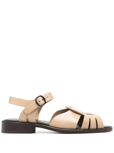 Hereu Ancora leather sandals - Neutrals - zdjęcie produktu nr 1