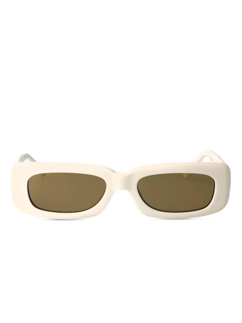 The Attico mini Marfa sunglasses - White - zdjęcie produktu nr 1