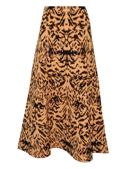 Ulla Johnson Lani midi skirt - Neutrals - zdjęcie produktu nr 2