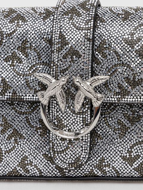 Pinko torebka kolor srebrny 105353 A20D