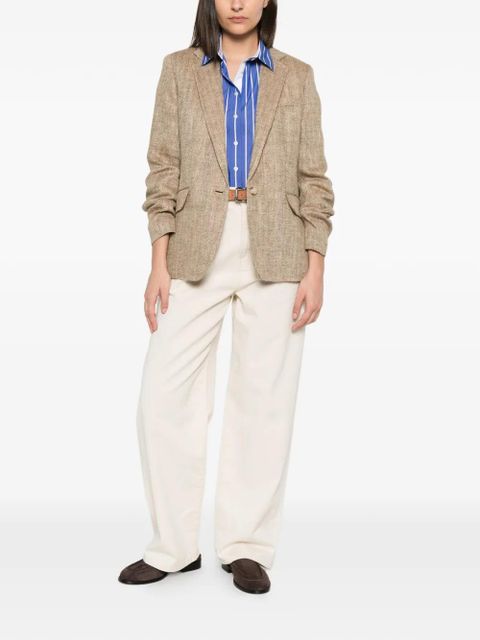 Lauren Ralph Lauren herringbone-pattern blazer - Neutrals - zdjęcie produktu nr 2