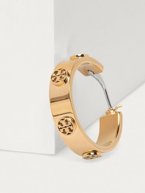 Tory Burch - Kolczyki MILLER STUD HUGGIE - zdjęcie produktu nr 1