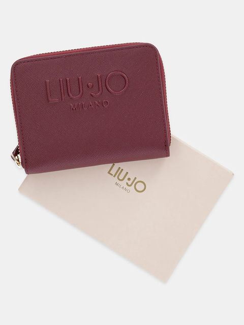 Liu Jo portfel damski kolor bordowy AF5156.E0087