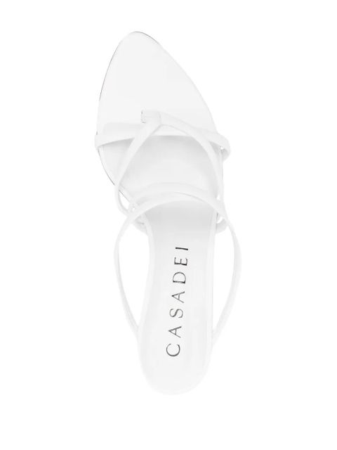 Casadei 50mm Lucrezia sandals - White