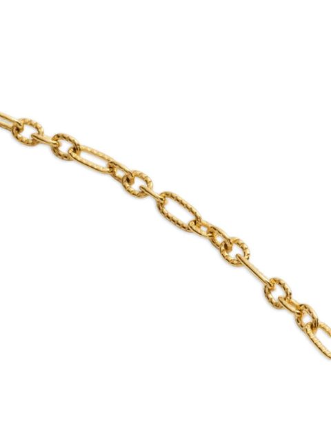 Monica Vinader textured-chain necklace - Gold