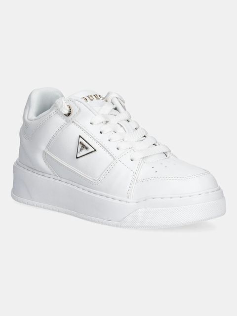 Guess sneakersy DELOVE damskie kolor biały FLTDEL ELE12 - zdjęcie produktu nr 1