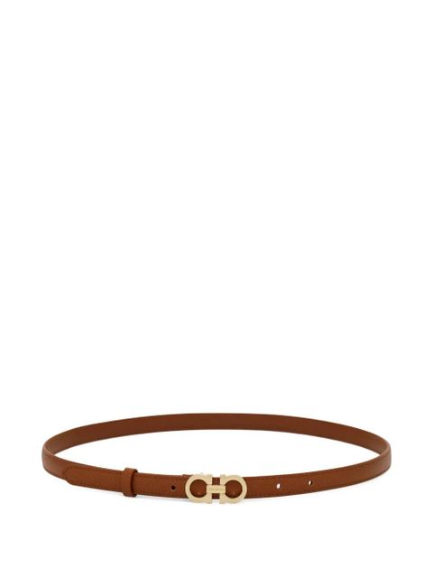 Ferragamo natural logo belt - Brown - zdjęcie produktu nr 1