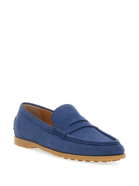 Tod's penny-detail loafers - Blue - zdjęcie produktu nr 2