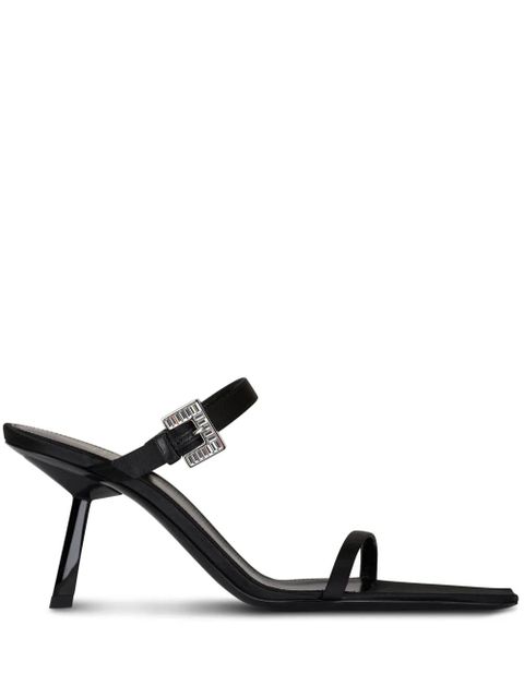 Saint Laurent Hope 75mm buckle-detailed sandals - Black - zdjęcie produktu nr 1