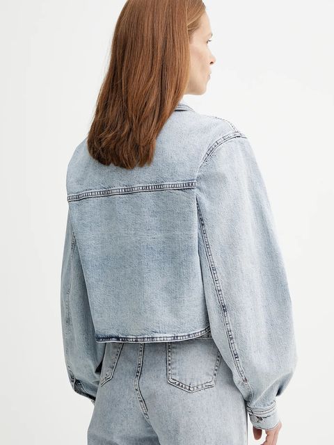 Gestuz kurtka kolor niebieski przejściowa 10910382 - zdjęcie produktu nr 2