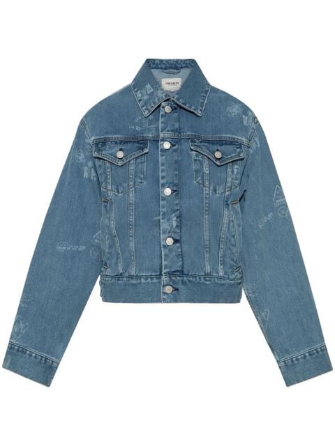 Carhartt WIP graphic-print jacket - Blue - zdjęcie produktu nr 1