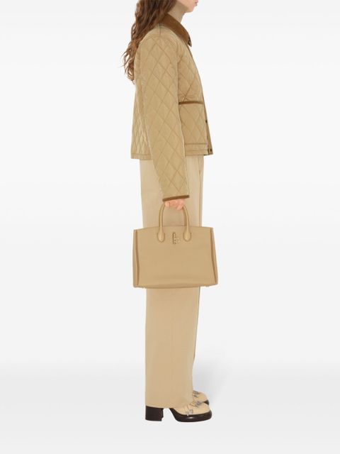 Burberry quilted jacket - Neutrals - zdjęcie produktu nr 2