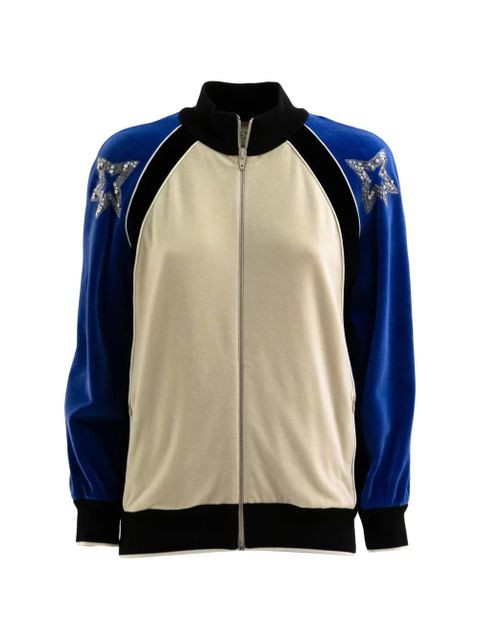 Valentino Garavani bead-embellished bomber jacket - Neutrals - zdjęcie produktu nr 1