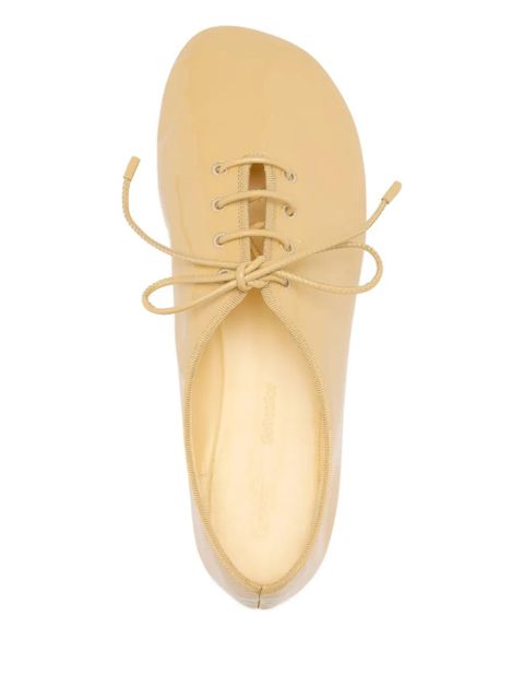 Proenza Schouler Glove lace-up ballet flats - Neutrals