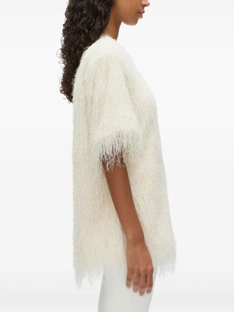 3.1 Phillip Lim fringed blouse - White