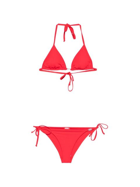 Diesel Elettra-Dnm tie-side bikini - Red - zdjęcie produktu nr 1
