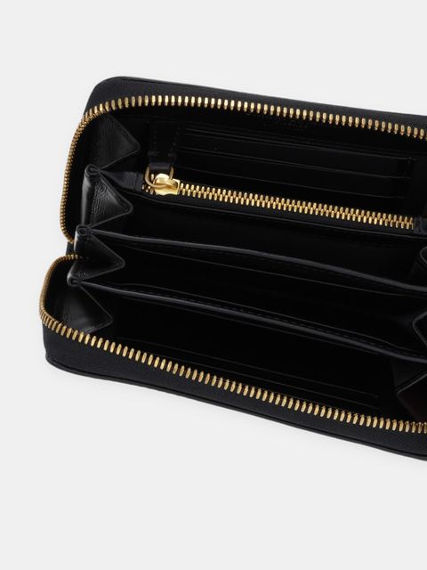 Gianni Chiarini portfel skórzany damski kolor czarny PF.5043.NA