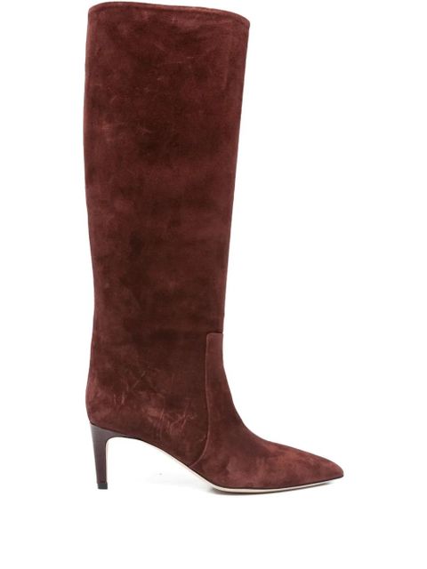 Paris Texas 60mm suede pointed-toe boots - Brown - zdjęcie produktu nr 1