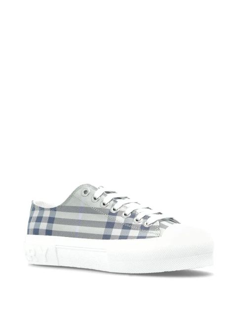 Burberry checked sneakers - Grey - zdjęcie produktu nr 2