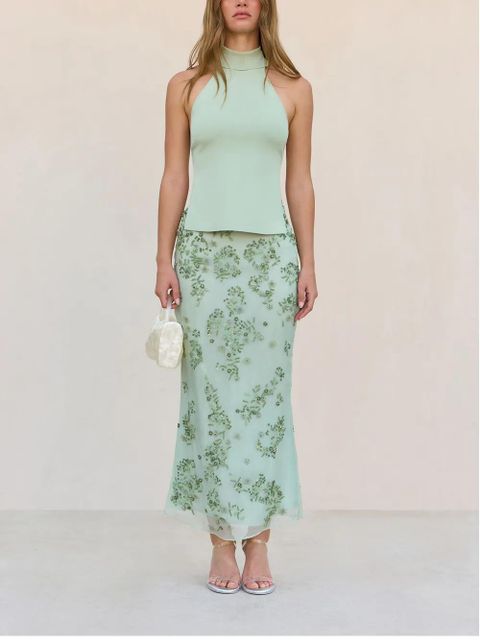 Cult Gaia Wake top - Green